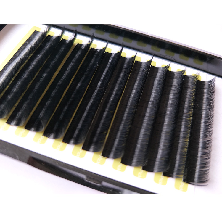 Russiam volume eyelash extensions quick auto blooming lashbeauty supplies EL74